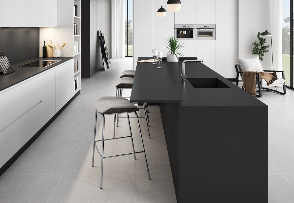 [MAT-ARKLAM-PURE-BLACK-HOND-1600-X-3200-20MM] Porcelaine — Pure Black Hond 1600 x 3200 - 20mm