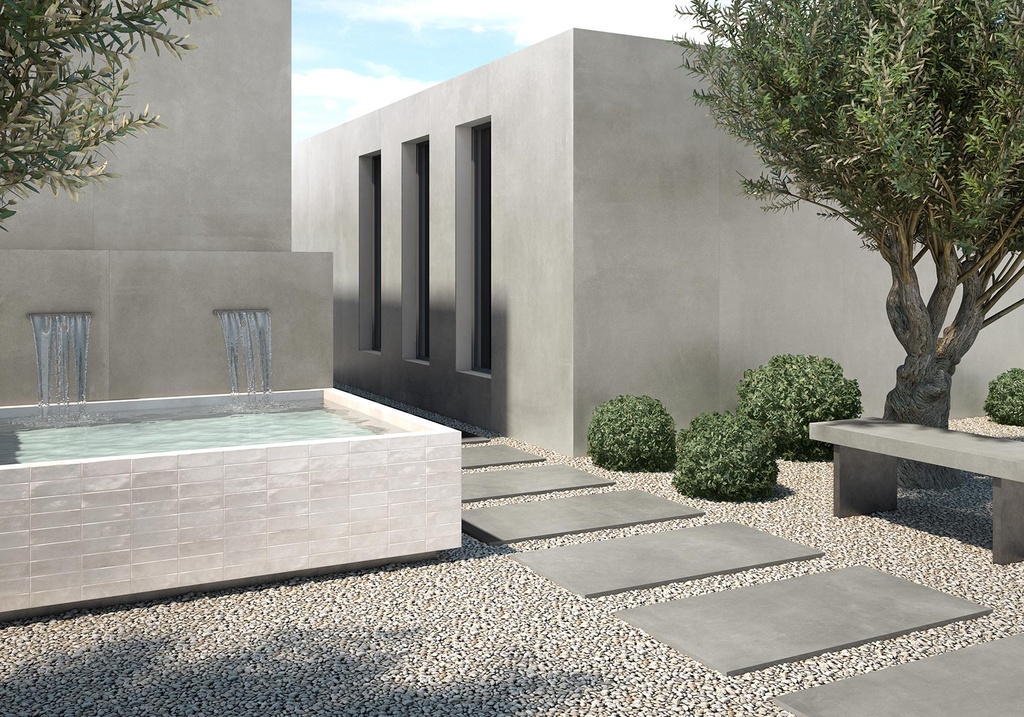 [MAT-ARKLAM-SEVEN-GREY-NATURAL-1200-X-2800-6MM] Porcelaine — Seven Grey Natural 1200 x 2800 - 6mm