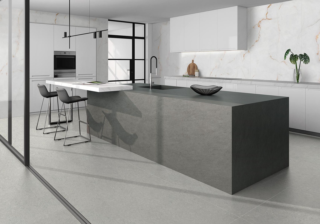 [MAT-ARKLAM-BASALT-GREY-SILK-1600-X-3200-12MM] Porcelaine — Basalt Grey Silk 1600 x 3200 - 12mm