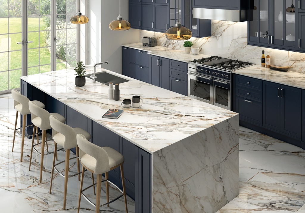 [MAT-ARKLAM-CALACATTA-PAONAZZO-POLISHED-1600-X-3200-20MM] Porcelaine — Calacatta Paonazzo Polished 1600 x 3200 - 20mm