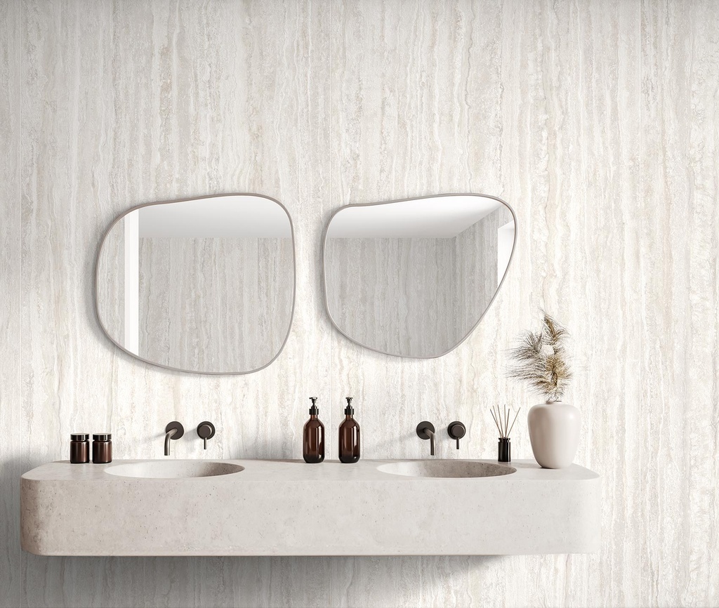 [MAT-ARKLAM-NATIVA-WHITE-NATURAL-1200-X-3000-6MM] Porcelaine — Nativa White Natural 1200 x 3000 - 6mm