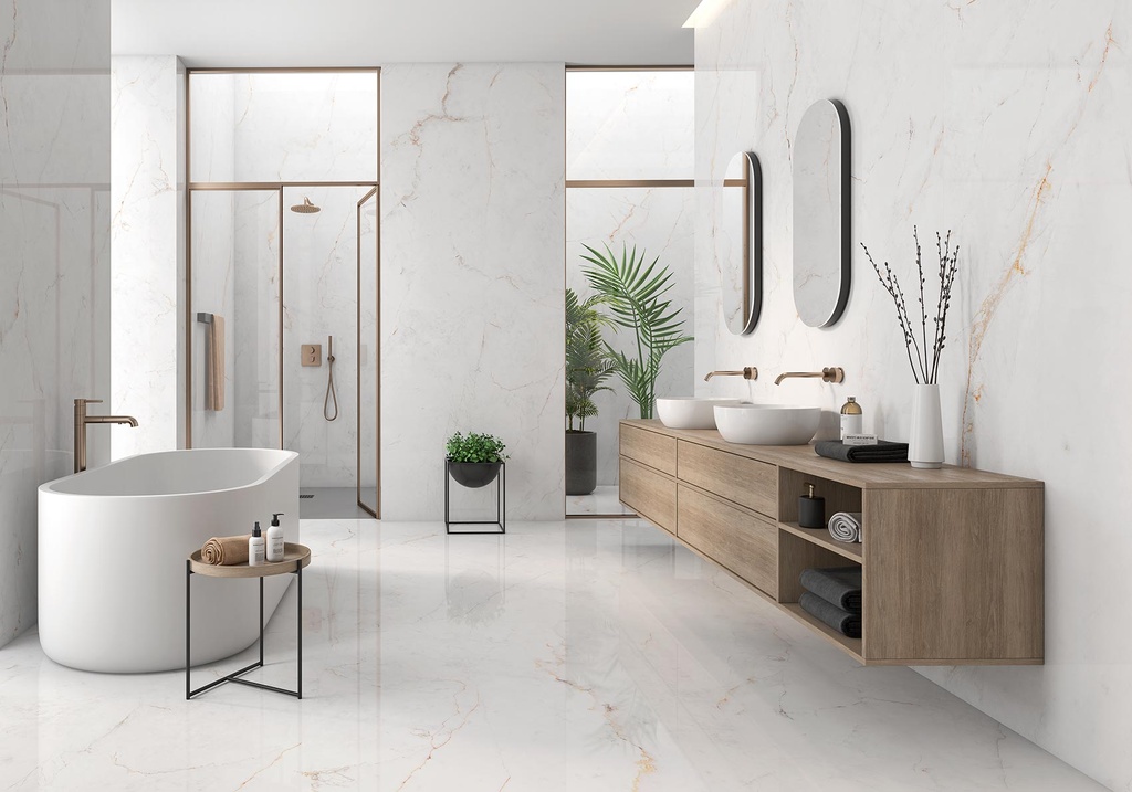 [MAT-ARKLAM-SYRAC-POLISHED-1200-X-3000-6MM] Porcelaine — Syrac Polished 1200 x 3000 - 6mm