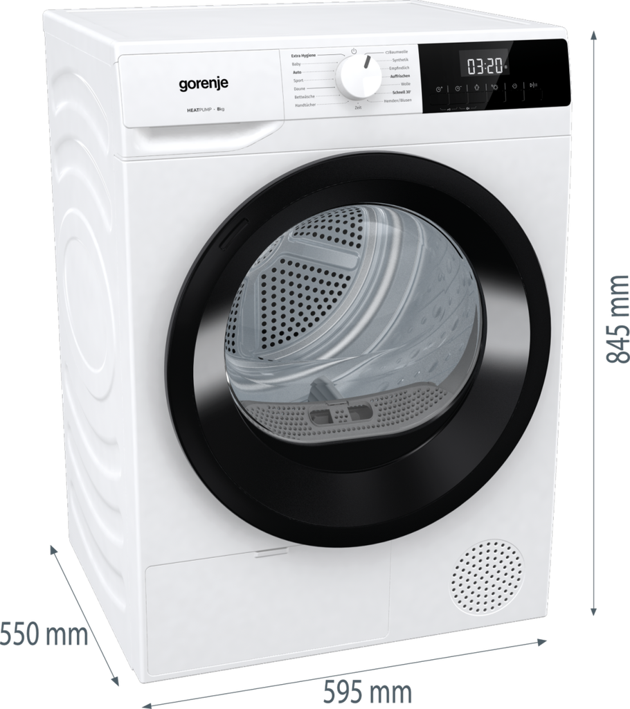 DRYER DHLE802U WaveDHNE82 GOR